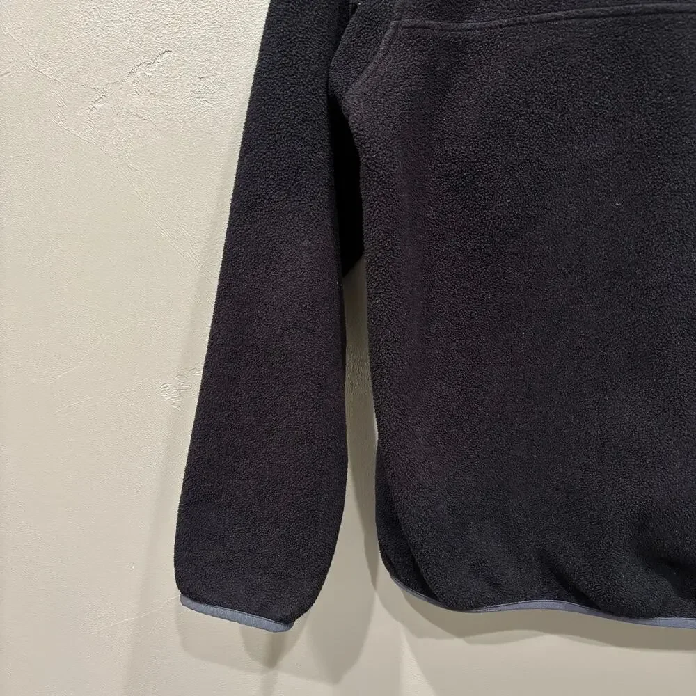 Patagonia Women's Synchilla Snap-T Fleece Pullover Black - Size: Medium - Picture 6 of 10